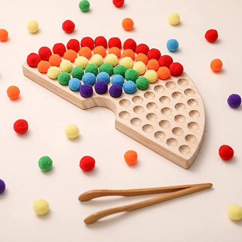 Wooden Peg Board - Dawerlee Shop