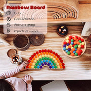 Wooden Peg Board - Dawerlee Shop