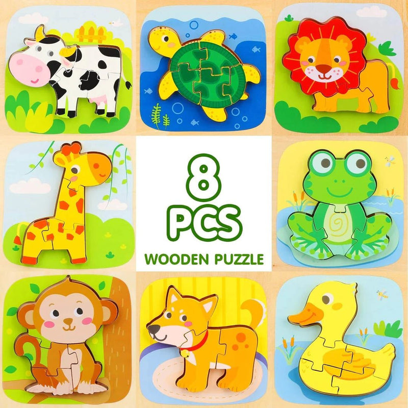 Load image into Gallery viewer, Wooden Puzzles - Dawerlee Shop
